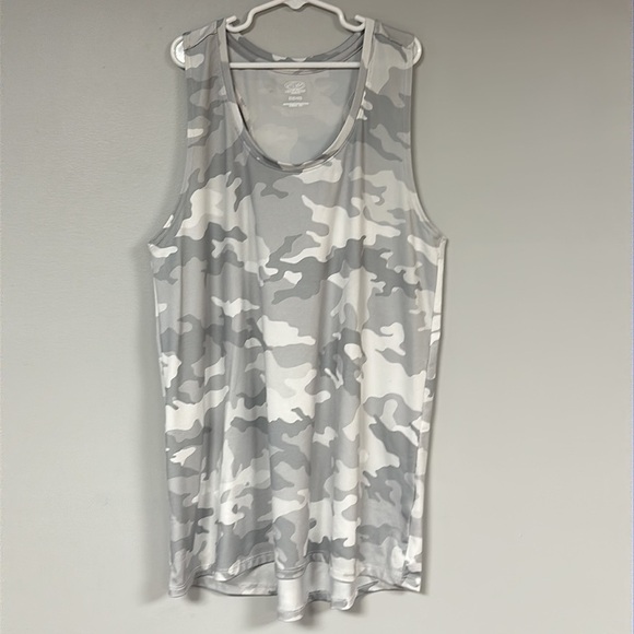 Athletic Works Women’s Razor Back Tank Top, gray Camo, M (8-10) - Picture 1 of 6
